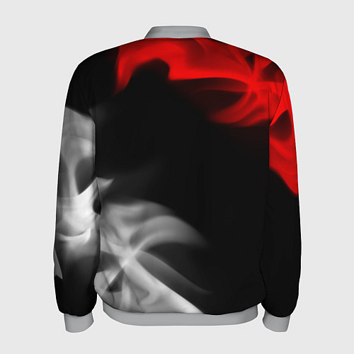 Мужской бомбер ЦИВИЛИЗАЦИЯ 6 Огонь / 3D-Меланж – фото 2