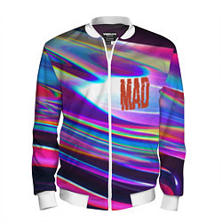 Мужской бомбер Neon pattern Mad