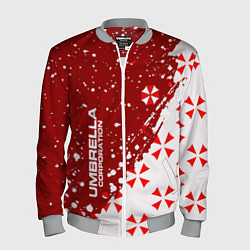 Мужской бомбер Resident Evil Umbrella Corporation паттерн