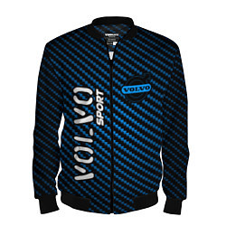 Бомбер мужской VOLVO Volvo Sport Карбон, цвет: 3D-черный