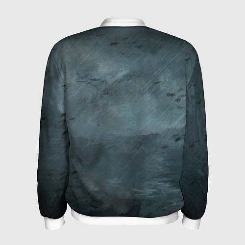 Мужской бомбер Leos Падший Ангел Одиночества / 3D-Белый – фото 2