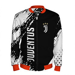 Бомбер мужской Fc juventus фс ювентус, цвет: 3D-красный