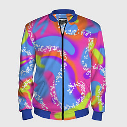 Мужской бомбер Барби и Кен паттерн костюм