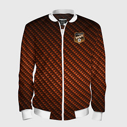 Бомбер мужской Фанат ФК Урал, цвет: 3D-белый