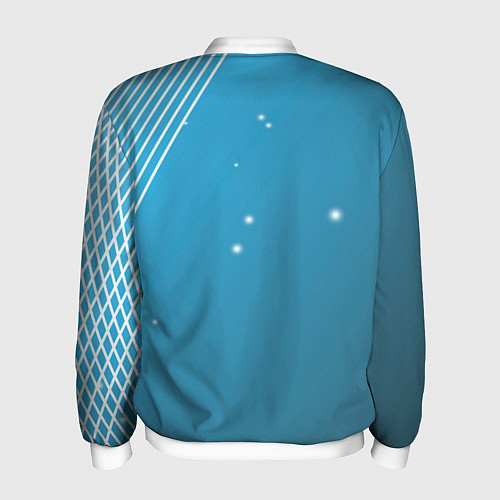 Мужской бомбер Тоттенхэм хотспур Абстракция / 3D-Белый – фото 2