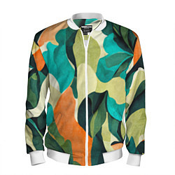 Мужской бомбер Multicoloured camouflage