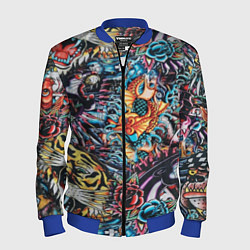 Мужской бомбер Татуировки