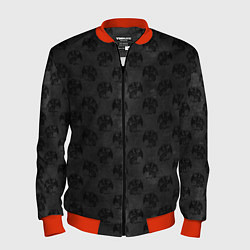 Мужской бомбер Черные драконы