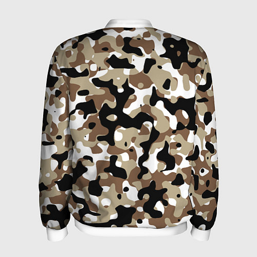 Мужской бомбер Камуфляж Open Terrain / 3D-Белый – фото 2