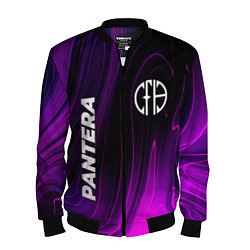 Бомбер мужской Pantera violet plasma, цвет: 3D-черный