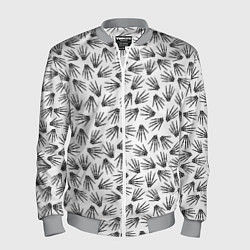 Мужской бомбер Ладонь скелета