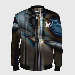 Мужской бомбер Корона и месяц