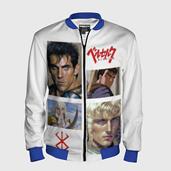 Мужской бомбер Оуэн Уилсон и Бен Стиллер в аниме Берсерк