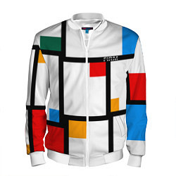 Бомбер мужской Как свитер из 80х FIRM, цвет: 3D-белый