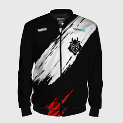 Бомбер мужской G2 форма, цвет: 3D-черный