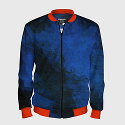 Мужской бомбер Синий дым