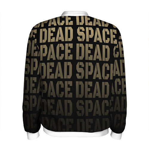 Мужской бомбер Dead Space или мертвый космос / 3D-Белый – фото 2