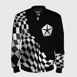 Мужской бомбер Jeep racing flag