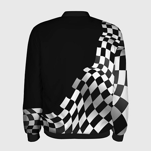 Мужской бомбер Dongfeng racing flag / 3D-Черный – фото 2