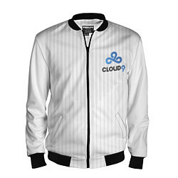 Мужской бомбер Cloud9 white