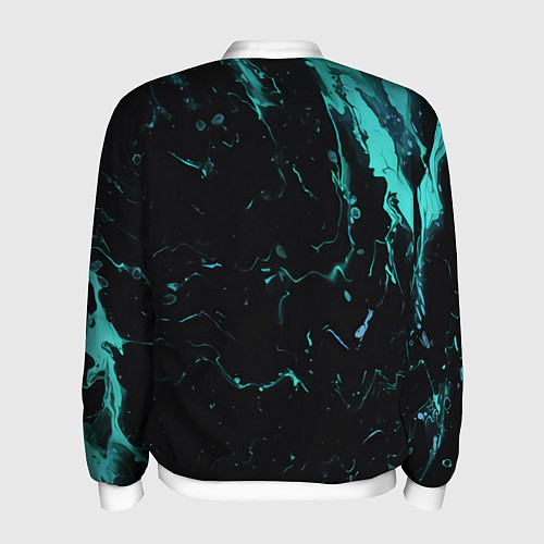 Мужской бомбер Beastcoast абстракт / 3D-Белый – фото 2