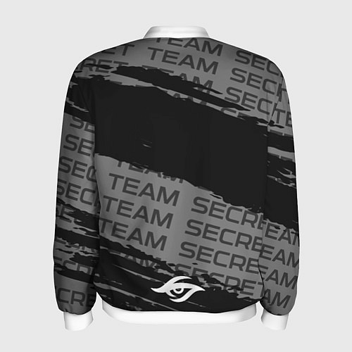 Мужской бомбер Форма Team Secret / 3D-Белый – фото 2