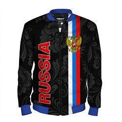 Мужской бомбер Russia black style