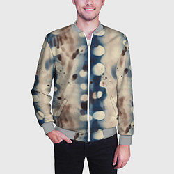 Бомбер мужской Тай дай паттерн, цвет: 3D-меланж — фото 2