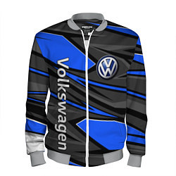 Бомбер мужской Вольцваген - спортивная униформа, цвет: 3D-меланж