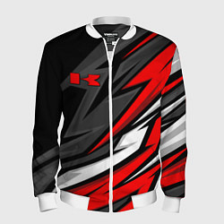 Мужской бомбер Kawasaki - red uniform