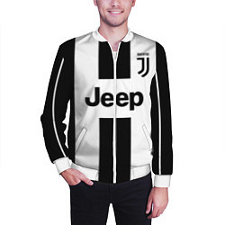 Бомбер мужской Juventus collection, цвет: 3D-белый — фото 2