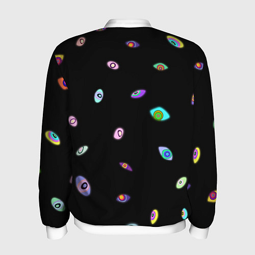 Мужской бомбер Kaufmo Abstracted The Amazing Digital Circus / 3D-Белый – фото 2