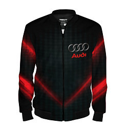 Мужской бомбер Audi stripes neon