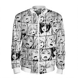 Мужской бомбер Ahegao pattern