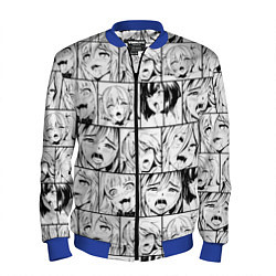 Мужской бомбер Ahegao pattern