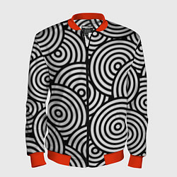 Мужской бомбер Abstraction target