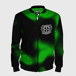 Мужской бомбер Bayer 04 sport halftone