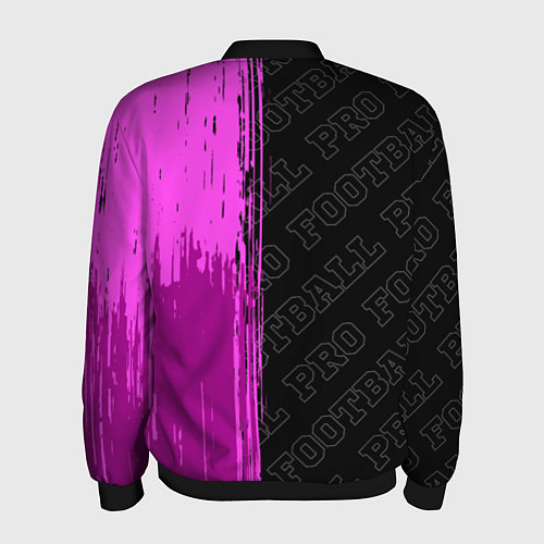 Мужской бомбер PSV pro football по-вертикали / 3D-Черный – фото 2