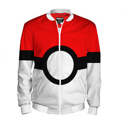 Мужской бомбер Pokeball texture