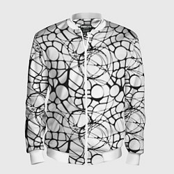 Мужской бомбер Абстрактный нейрографический узор