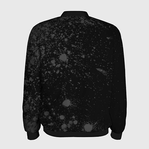Мужской бомбер Galatasaray sport на темном фоне по-вертикали / 3D-Черный – фото 2