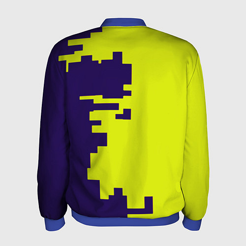 Мужской бомбер Barcelona fc sport club / 3D-Синий – фото 2