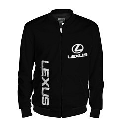 Мужской бомбер Lexus white logo auto