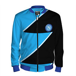 Мужской бомбер Napoli fc geometry blue