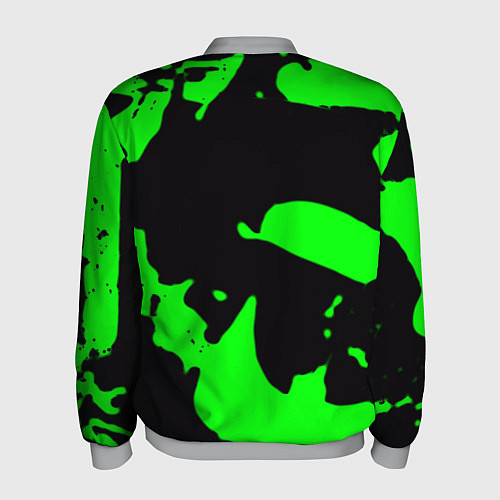 Мужской бомбер Razer кислотный стиль краски / 3D-Меланж – фото 2