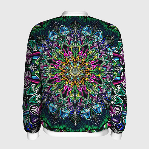 Мужской бомбер Поганки / 3D-Белый – фото 2