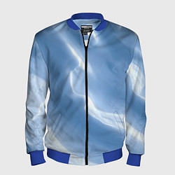 Мужской бомбер Снежный покров