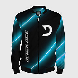 Мужской бомбер Deadlock неоновые лампы