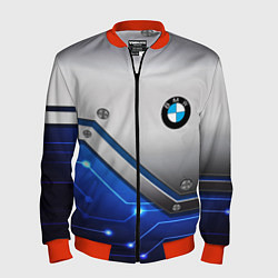 Бомбер мужской BMW geometry nano, цвет: 3D-красный