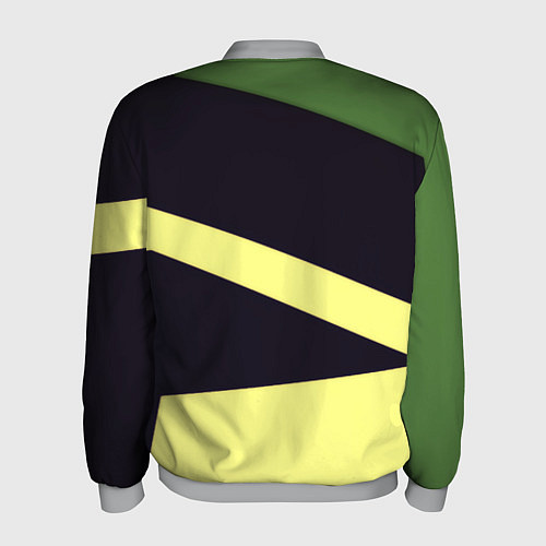 Мужской бомбер Arsenal geometry / 3D-Меланж – фото 2